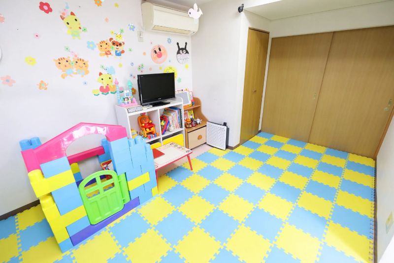 岡山ビューティースマイルサロンの保育ルーム（託児室）